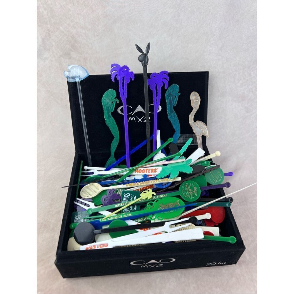Vintage Swizzler Lot